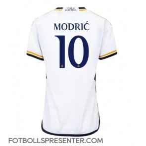 Real Madrid Luka Modric #10 Hemma Matchtröja Dam 2023-24 Kortärmad